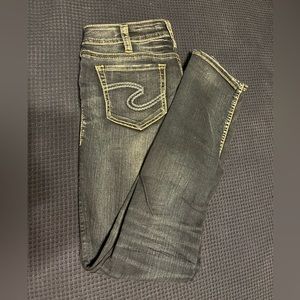 Silver Jeans Suki Mid Super Skinny Jeans 31/31